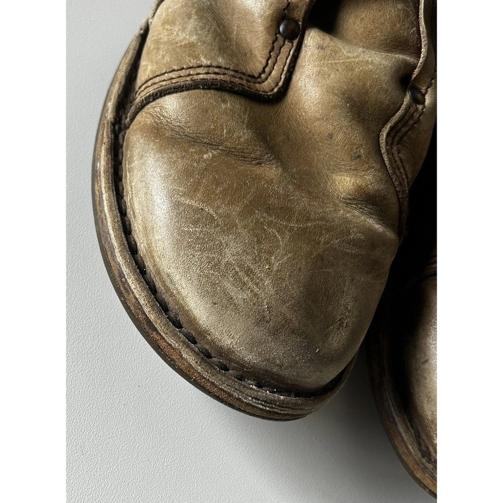 Trippen A. Spaeth / M. Oehler Distressed Brown Leather Straps - Picture 10 of 13